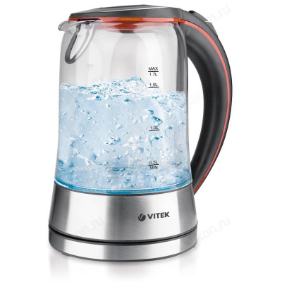 Чайник стеклянный VITEK-7005 1,7л