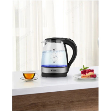 Чайник стеклянный VITEK-7008 1,7л-3