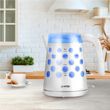 Чайник VITEK-7048 1,7л подсветка дырочки-1