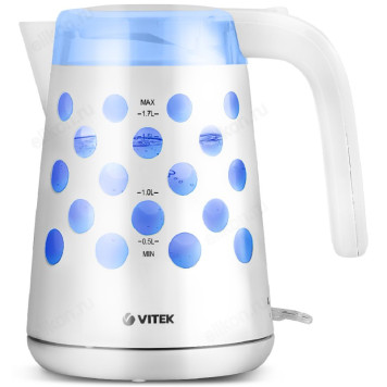 Чайник VITEK-7048 1,7л подсветка дырочки