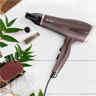 Фен Vitek-8211, коричневый, 2400 Вт-1