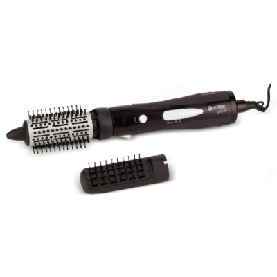 Фен-расчёска Vitek-8235, черный, 1000 Вт