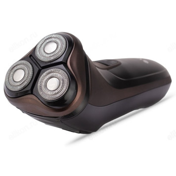 Бритва роторная Vitek VT-8267, коричневая, аккумуляторная-2