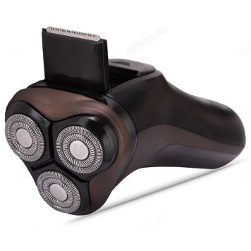 Бритва роторная Vitek VT-8267, коричневая, аккумуляторная-3