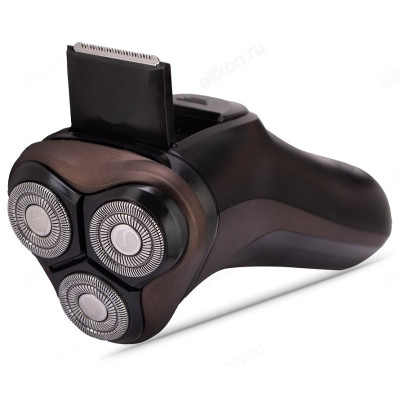 Бритва роторная Vitek VT-8267, коричневая, аккумуляторная-3