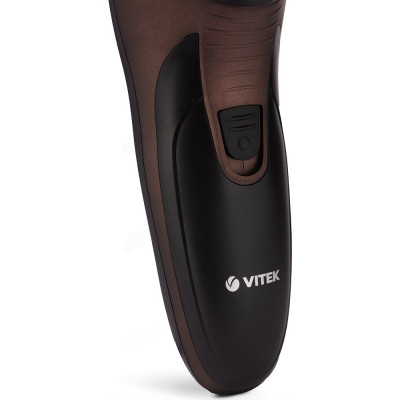Бритва роторная Vitek VT-8267, коричневая, аккумуляторная-4