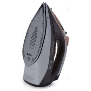 Утюг VITEK-8331, 2400 Вт, керамика, серый / коричневый-3