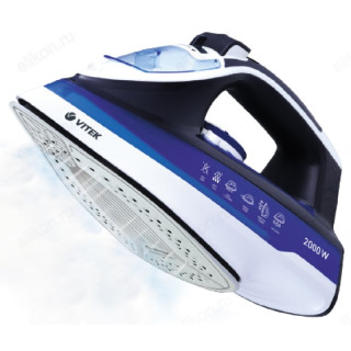 Утюг VITEK-8332, 2000Вт, керамика, Фиолетовый-1