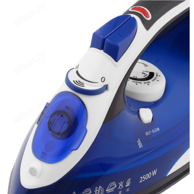 Утюг VITEK-8337, 2500 Вт, керамика, синий-3