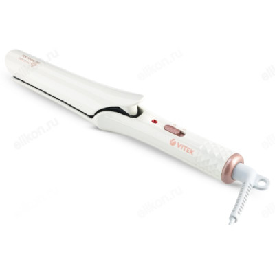 Щипцы-выпрямитель Vitek-8406, белый, 25 Вт, 17х80 мм-1