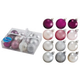 Набор шаров 'Жемчуг' d4см (12шт) ВОЛШЕБНАЯ СТРАНА 001273