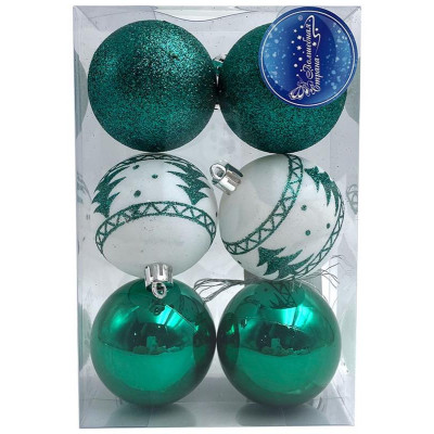 Набор шаров SYCB17-291 d6см (6шт) ВОЛШЕБНАЯ СТРАНА 003320