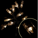 Гирлянда 'Прищепки' на батарейках ВОЛШЕБНАЯ СТРАНА 007856