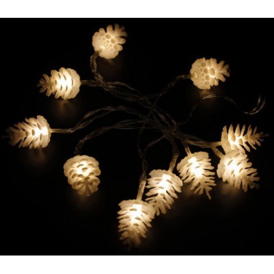 Гирлянда 'Шишки' на батарейках ВОЛШЕБНАЯ СТРАНА 007857