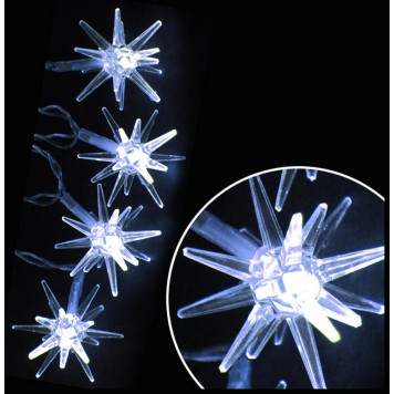 Электрогирлянда ' Яркие снежинки' ВОЛШЕБНАЯ СТРАНА 007866