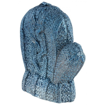 Свеча 'Варежка' синяя (лак) ВОЛШЕБНАЯ СТРАНА 008335-1