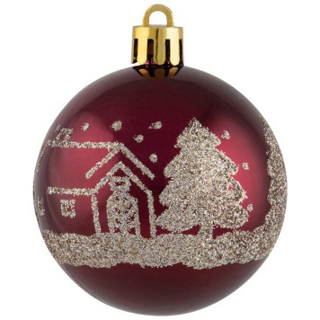 Набор шаров SYQB2-0123049 d6см (9шт) ВОЛШЕБНАЯ СТРАНА 106340-2