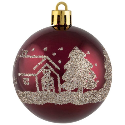 Набор шаров SYQB2-0123049 d6см (9шт) ВОЛШЕБНАЯ СТРАНА 106340-2