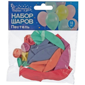 Набор шаров Пастель Волшебная страна 106829-3