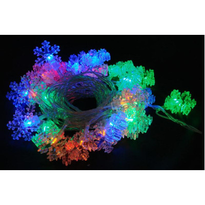 Электрогирлянда ' Снежинки' SF-100-5-MC ВОЛШЕБНАЯ СТРАНА SF-100-5-MC/101576