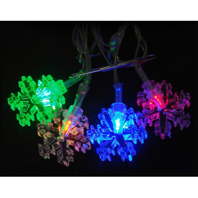 Электрогирлянда ' Снежинки' SF-100-5-MC ВОЛШЕБНАЯ СТРАНА SF-100-5-MC/101576-2