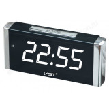 Часы настольные VST-731-6 (без блока) белые