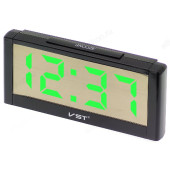 Часы настольные VST 731Y-4 зеленые