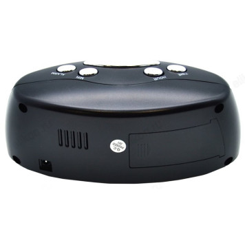 Часы настольные VST 773-1, пластик, красные-1