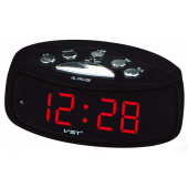 Часы настольные VST 773-1, красные (без блока)