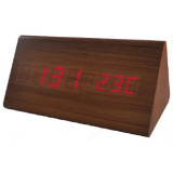 Часы настольные VST 861-1 красные