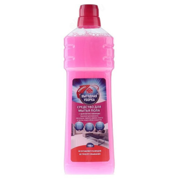 Средство для мытья полов Выгодная уборка Лаванда1л арт2457