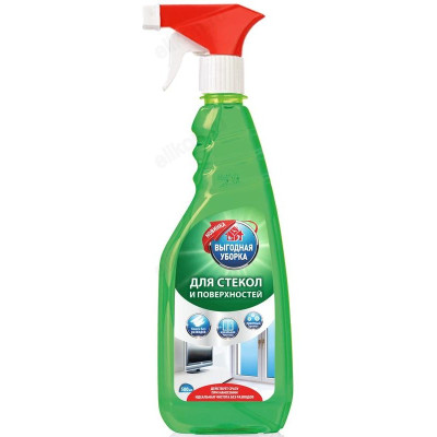 Средство для мытья стекол Выгодная уборка 500мл арт2518