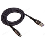 Кабель USB Walker C920 Micro USB (1 м), нейлон серый