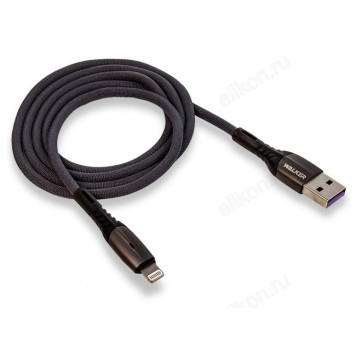 Кабель Walker C920 USB Lightning, серый