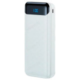 Power Bank 20000 mАh Walker WB-525 Li-Pol, 2.1A, белый