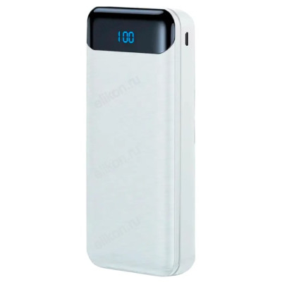 Power Bank 20000 Walker WB-525, 20000 мАч, белый