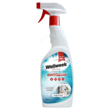 Средство для мытья стекол WELLWEEK 750мл спрей