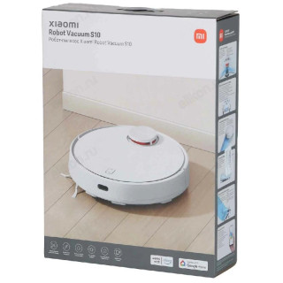 Пылесос-робот XIAOMI MI ROBOT VACUUM S10 R, 3200 мА ч, 0.45 л-3