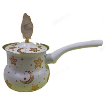 Турка для кофе YiYi с крышкой 400мл индукция