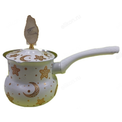 Турка для кофе YiYi с крышкой 400мл индукция