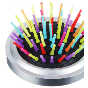 Расческа ЮниLook Дорожная 6,5 см, складная, с зеркалом-2