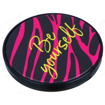 Зеркало карманное ЮниLook, стекло, пластик, 6,8 см-2