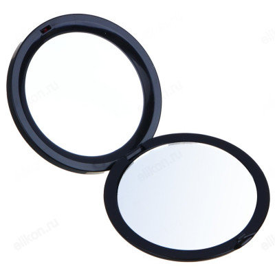 Зеркало карманное ЮниLook, стекло, пластик, 6,8 см-3