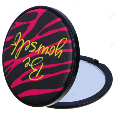 Зеркало карманное ЮниLook, стекло, пластик, 6,8 см-4