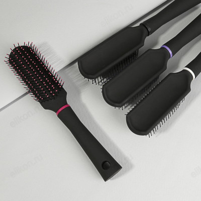 Расческа массажная Классика ЮниLook, пластик, 22 см-5