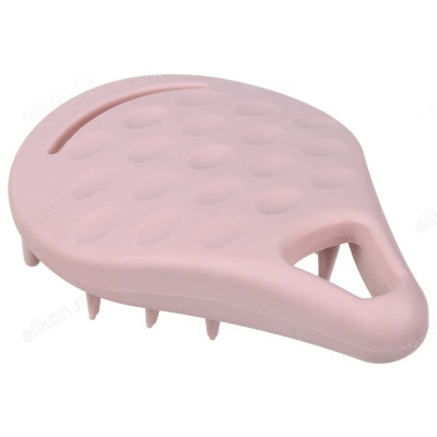 Щетка для массажа головы и мытья волос ЮниLook, термопластичная резина, 11,5х8см, 4 цвета-4