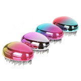 Расческа массажная ЮниLook, пластик, 8,5х6,5см, 3-4 цвета