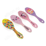 Расческа массажная 3D, 17,3х5,2см ЮниLook пластик/резина, 2-4 дизайна