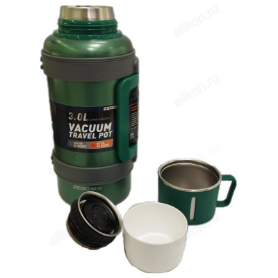 Термос металл ZEGO 6927 3,0 л-4
