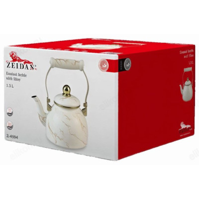 Чайник эмаль ZEIDAN Z-4494 1,3л Marble-1